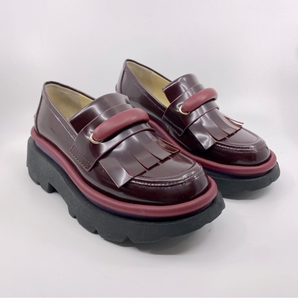 4ccccees Shoes - 4CCCCEES Crunch Fringe Loafers. Color Oxblood SZ 6.5